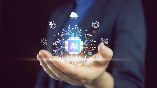 ai,technology,,artificial,intelligence.,man,using,technology,smart,robot,,robot